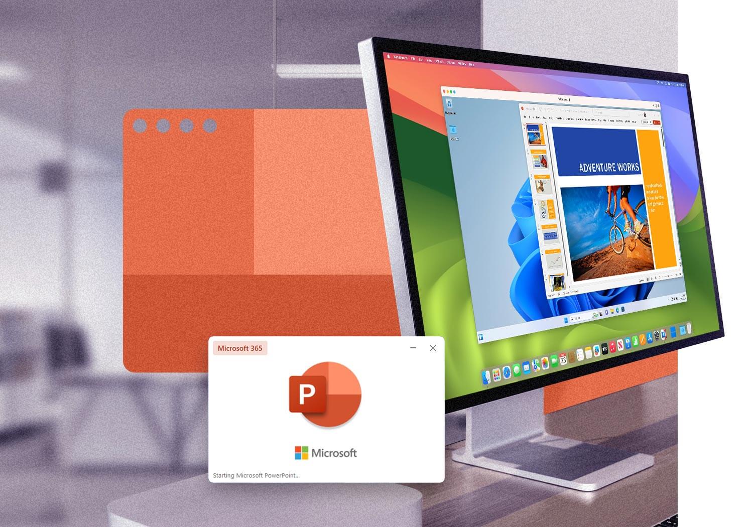 Run Windows PowerPoint on Mac